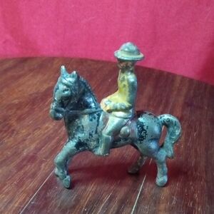 Barclay 1930s Solider On Horse Back